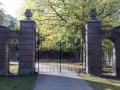 Wrought Iron Entrance Gate
