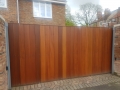 Wood Sliding Gate