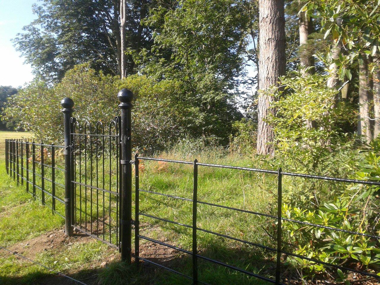 Paddock & Estate Fencing Andrew Brind LTD Yorkshire Blacksmiths
